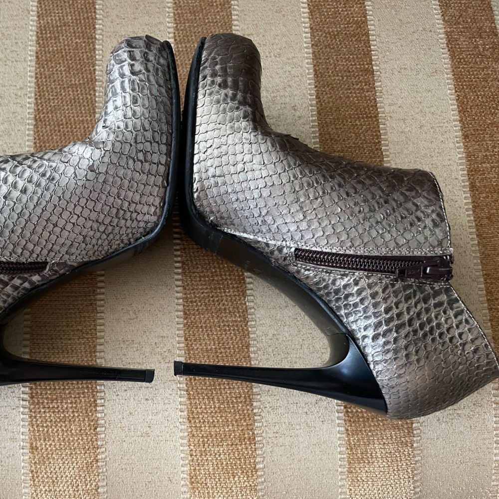 Mimosa authentic 4.5 inch stiletto booties